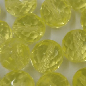 Cristal 14 mm Transparente Amarelo Limão 710902
