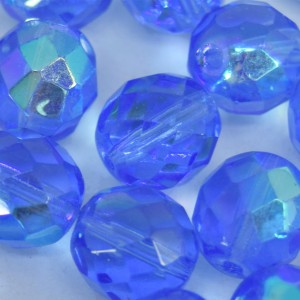 Cristal 10 mm Transparente Irizado Azul Anil 711721